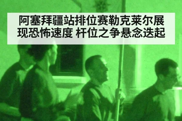 阿塞拜疆站排位赛勒克莱尔展现恐怖速度 杆位之争悬念迭起